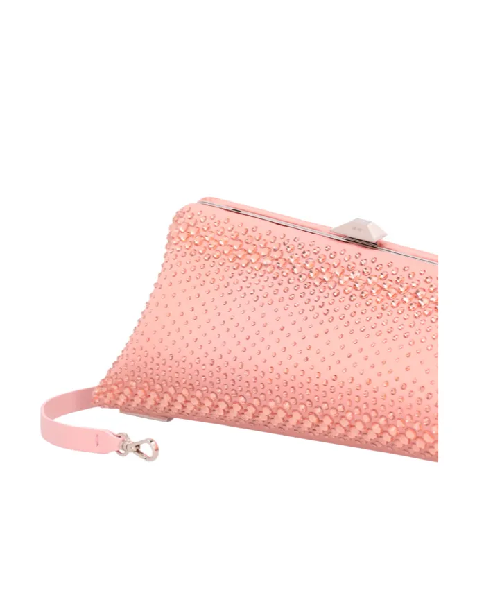 Long Night Embellished Maxi Clutch Bag