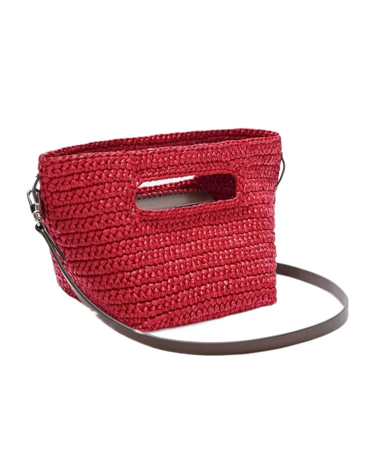 Via Dei Giardini 15 Red Tote Bag