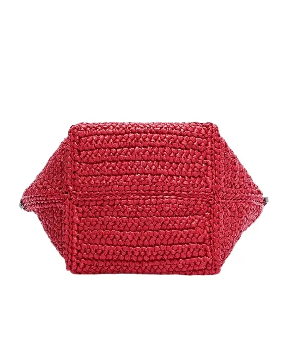 Via Dei Giardini 15 Red Tote Bag