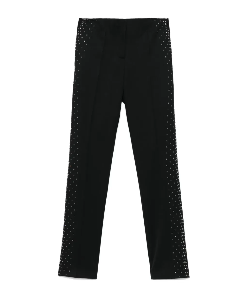 Crystal-Embellished Trousers