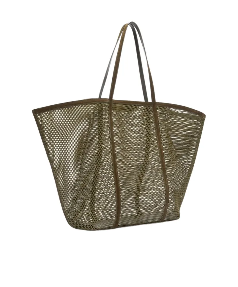 Via Del Mare Mesh Tote Bag