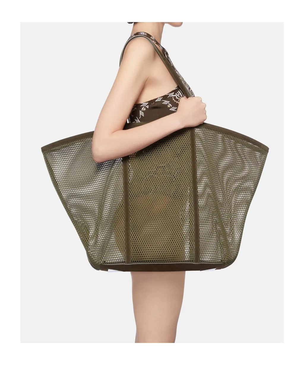 Via Del Mare Mesh Tote Bag