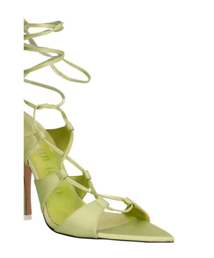 Pointed High-Heeled Sandals