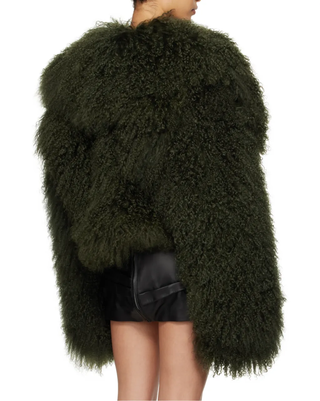 Zip-Up Fur Jacket