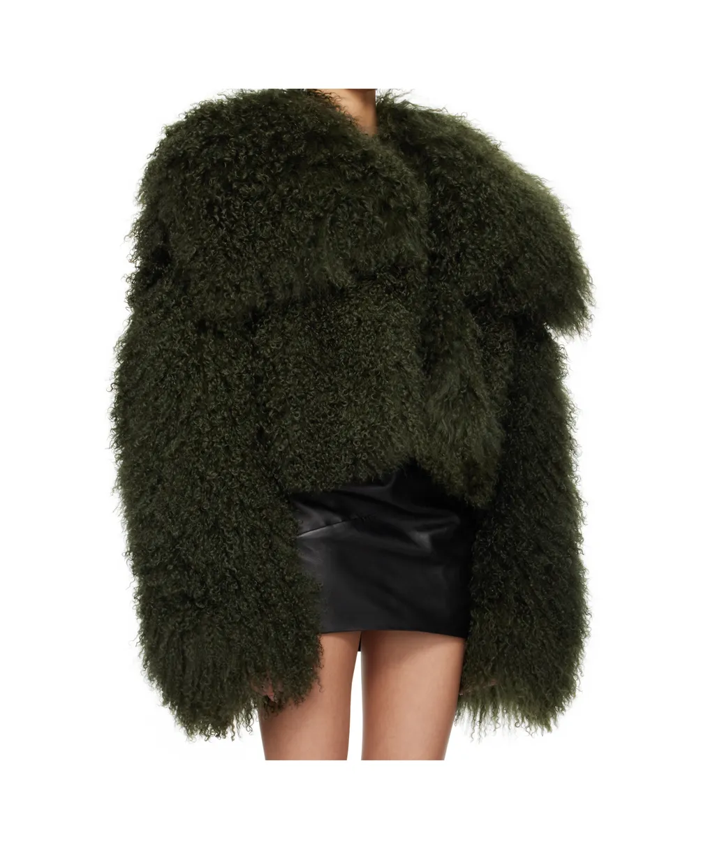 Zip-Up Fur Jacket