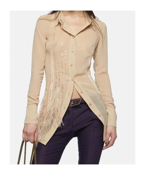 Sequin Embellished Shirt