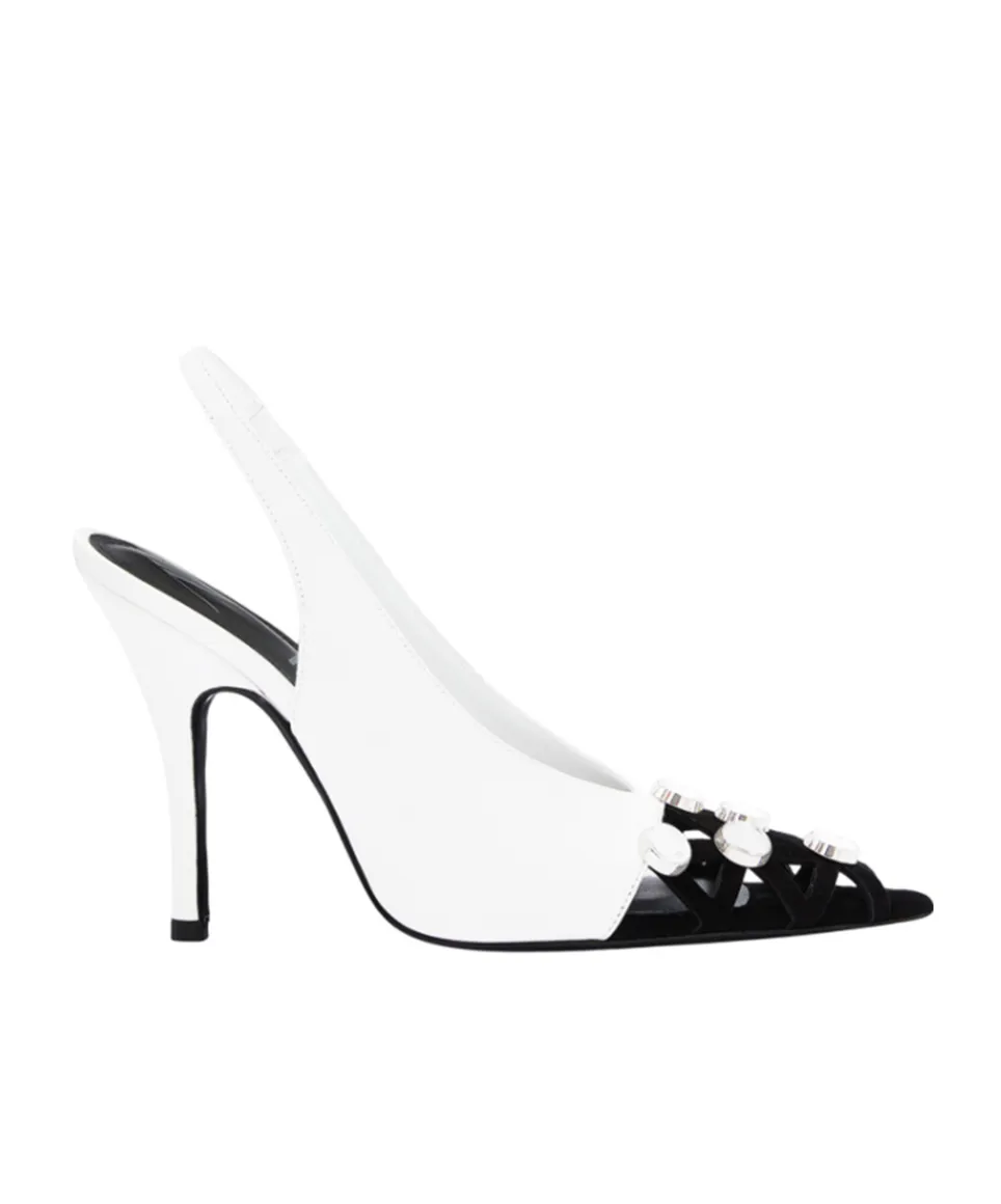 High-Heeled Slingbacks