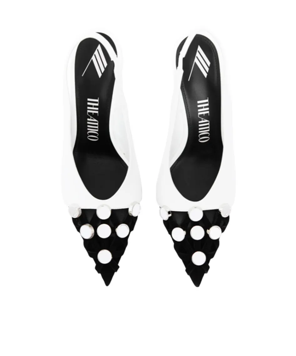 High-Heeled Slingbacks