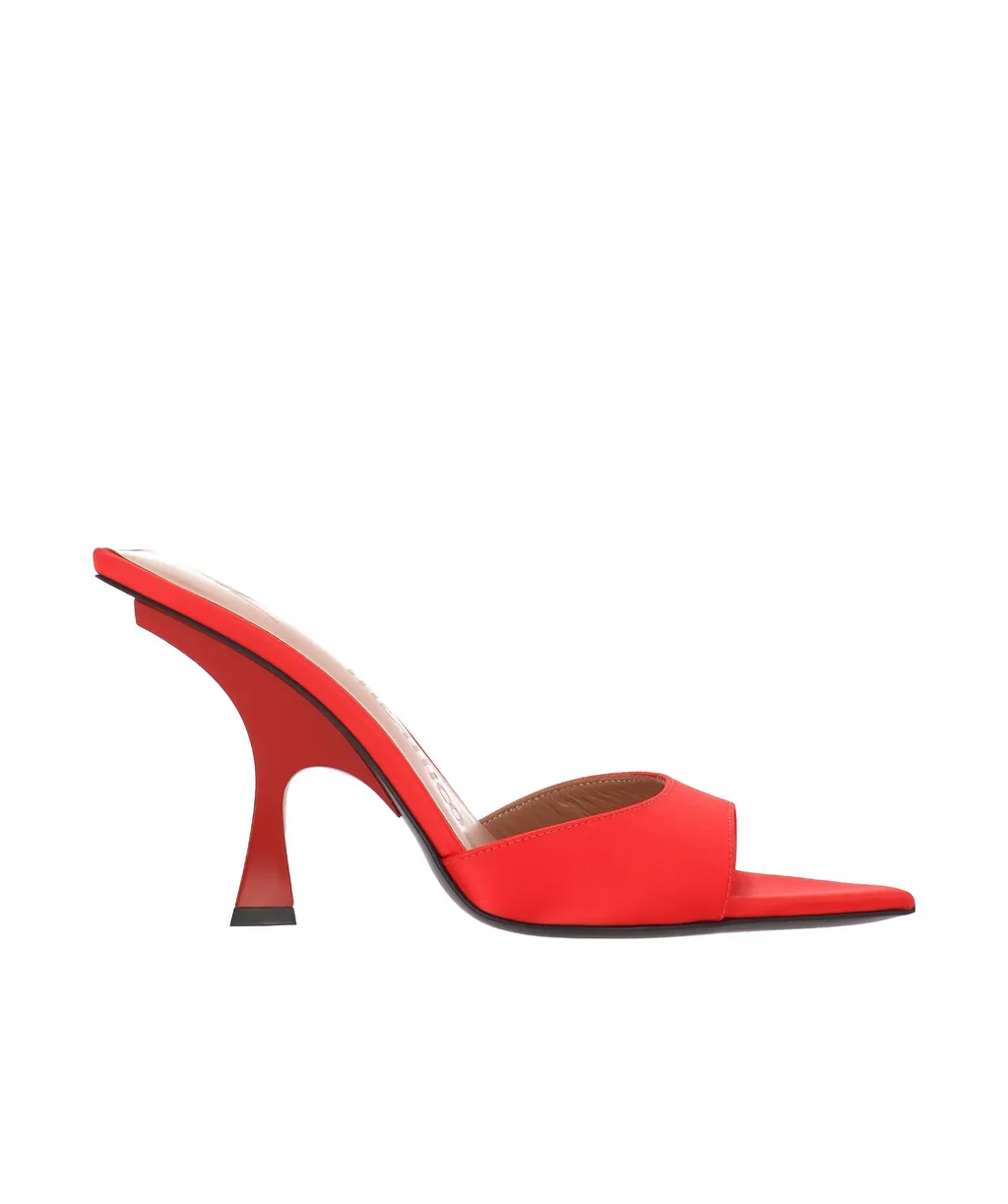 Pointed High-Heeled Sandals