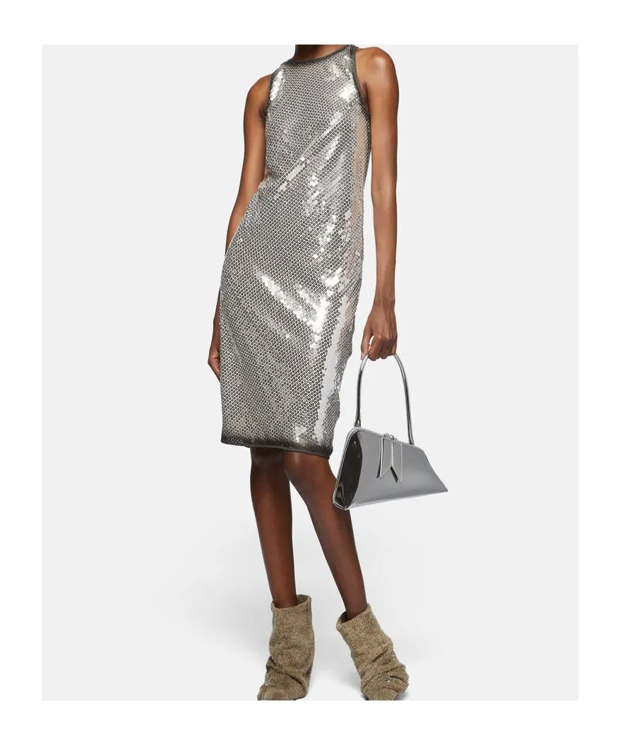 Sequinned Mini Dress