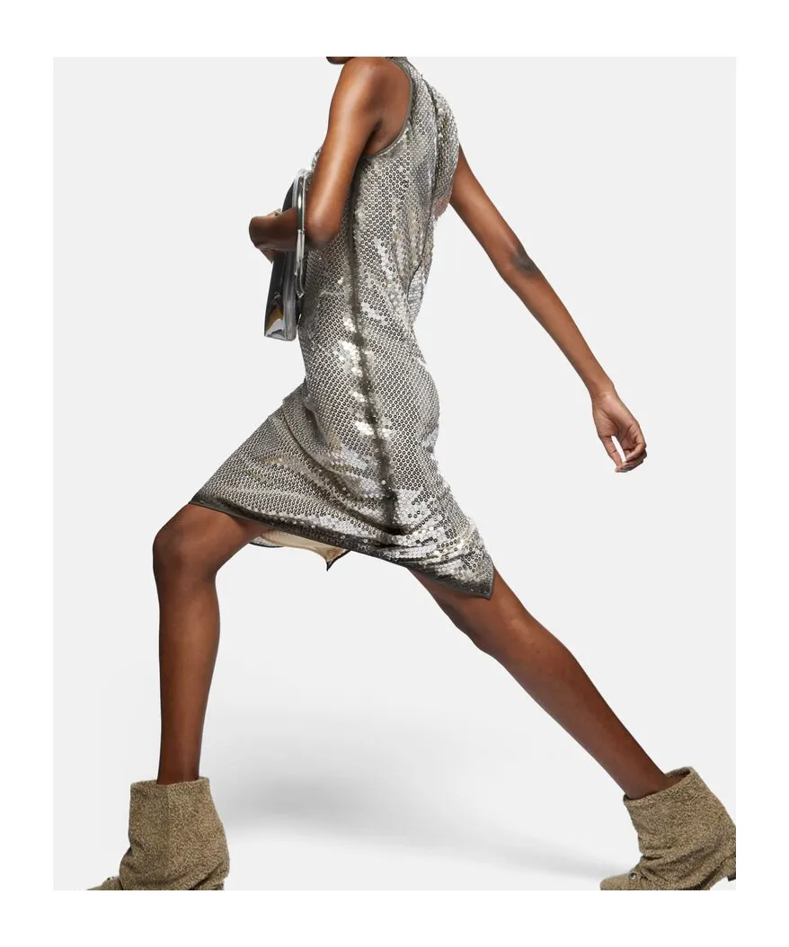 Sequinned Mini Dress
