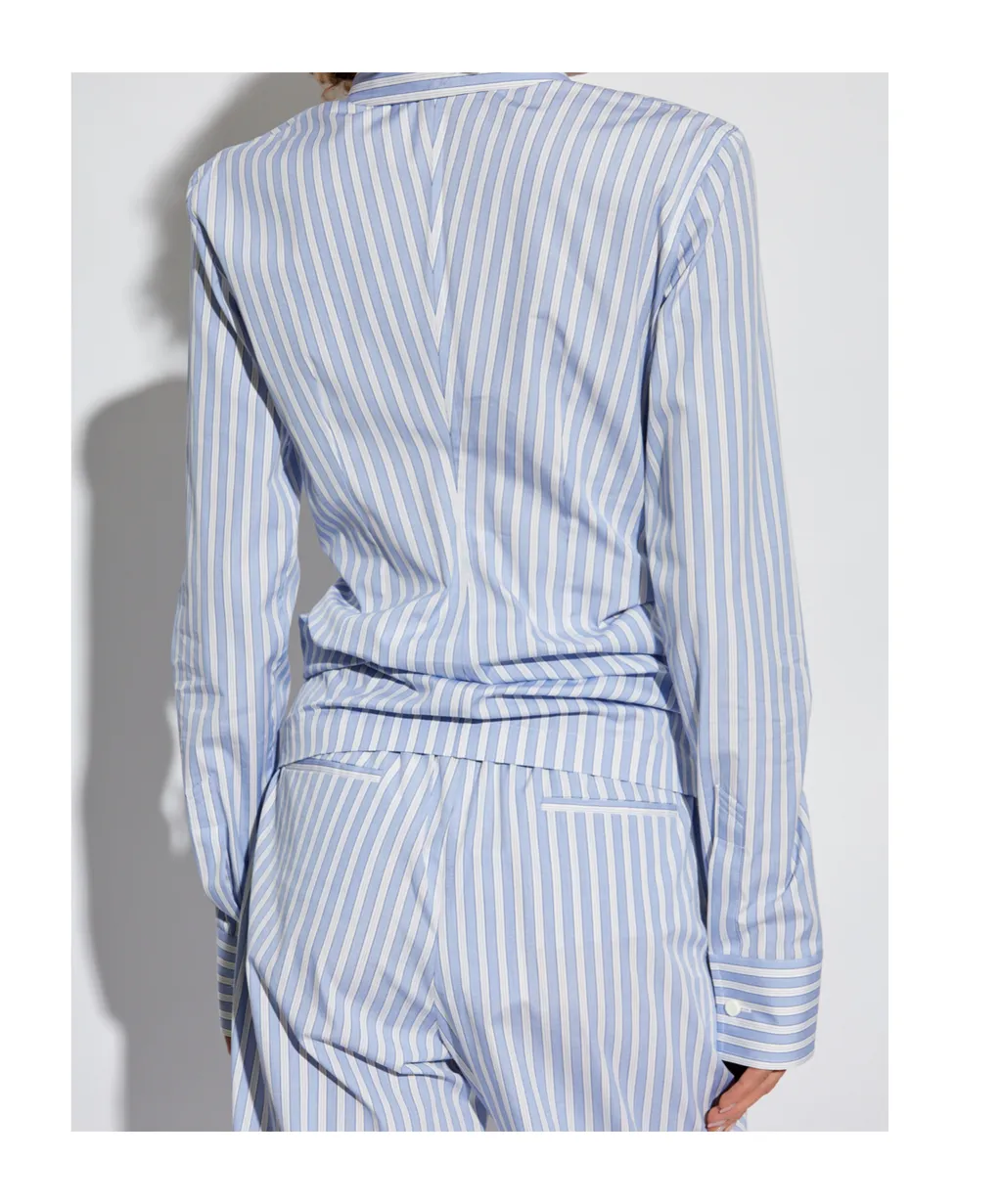Striped Long-Sleeved Shirt