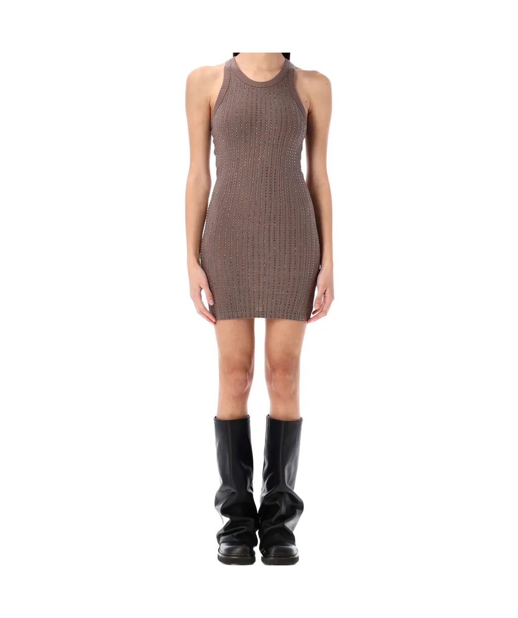 Embellished Sleeveless Mini Dress