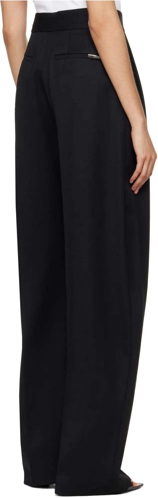 Creased Casual Pants