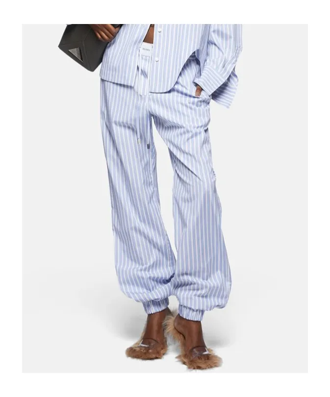Striped Drawstring Trousers