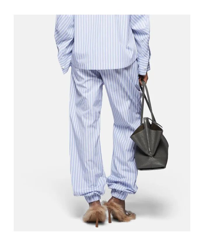 Striped Drawstring Trousers