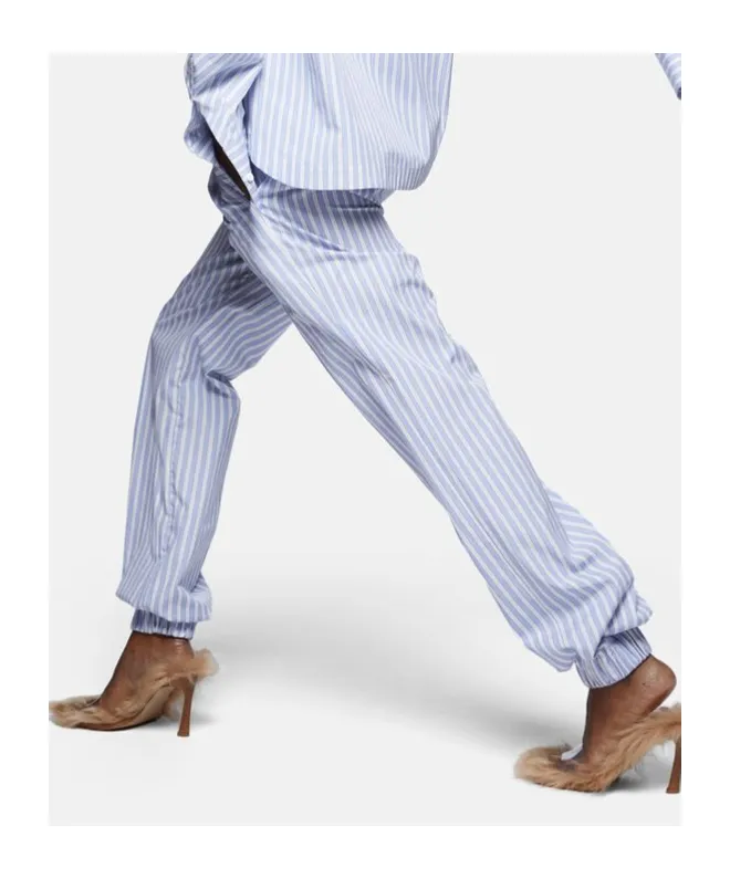 Striped Drawstring Trousers