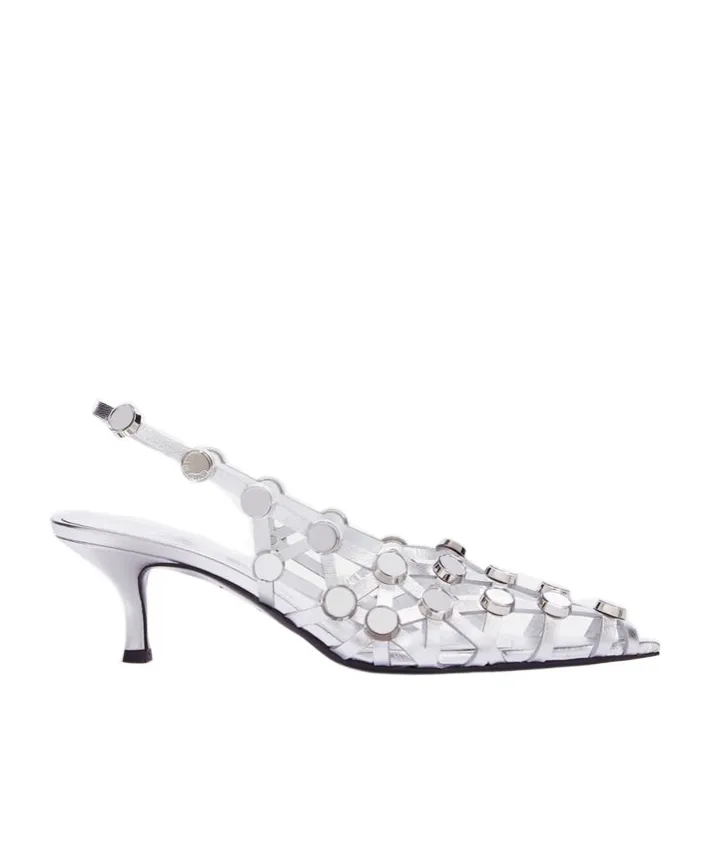 Grid Slingbacks