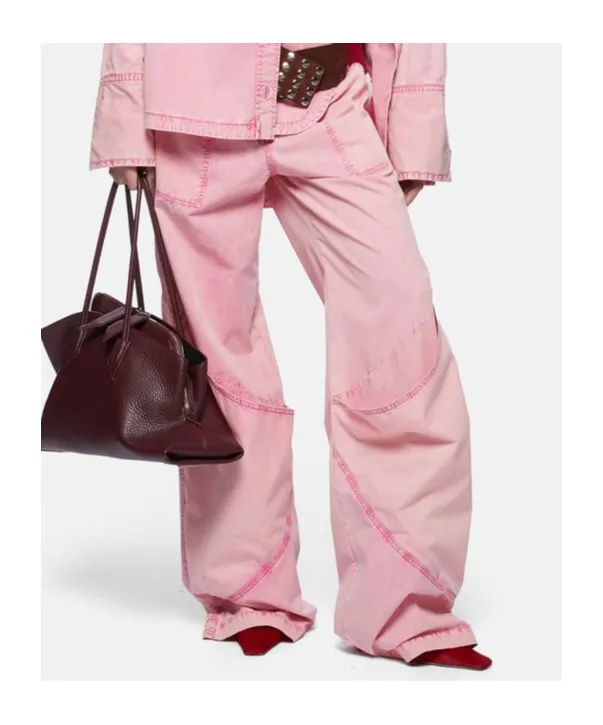 Belt-Loop Casual Pants