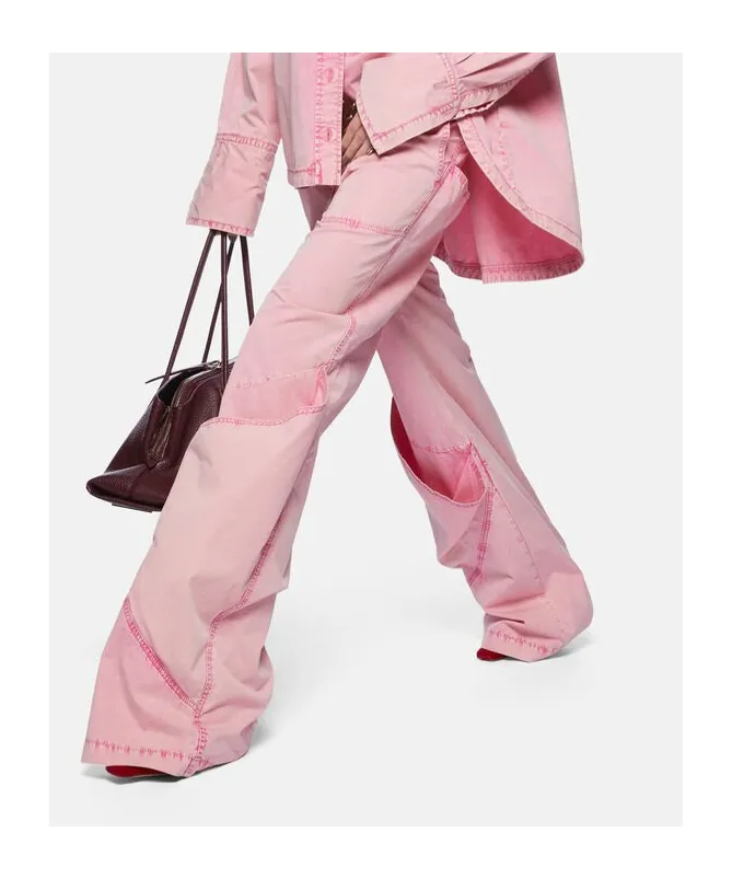 Belt-Loop Casual Pants