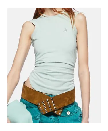 Logo Embroidered Tank Top