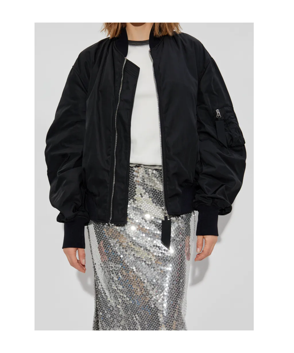 Anja Zipped Bomber Jacket