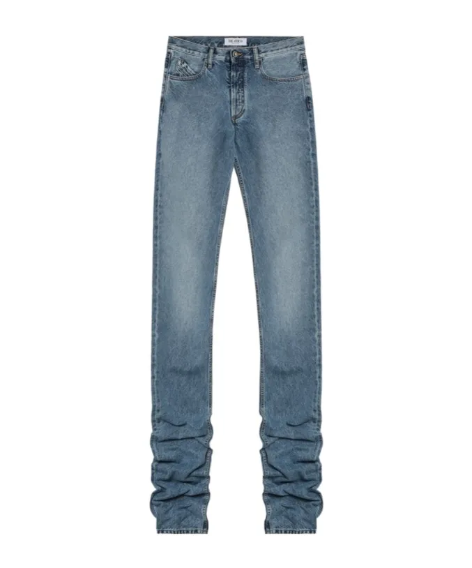 Curled Jeans