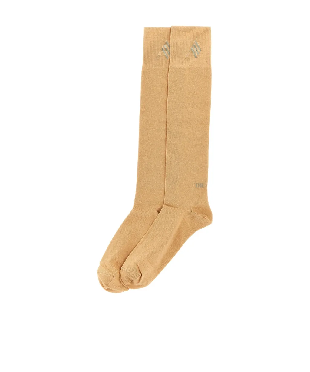 Logo Intarsia Socks