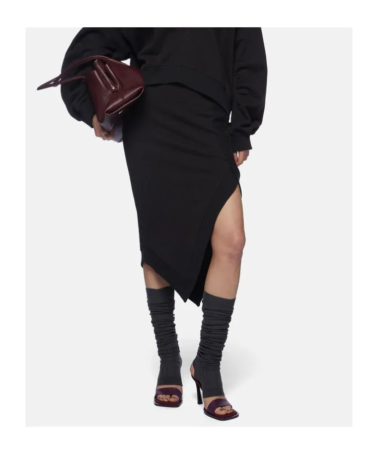 Asymmetric Midi Skirt