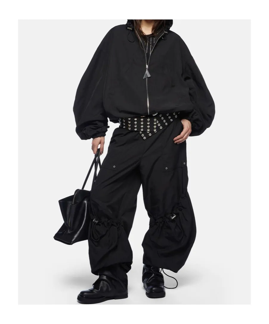 Logo Zip Puller Bomber Jacket