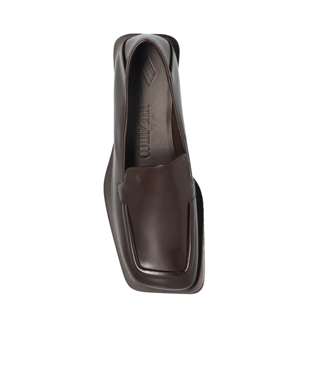 Square-Toe Loafers