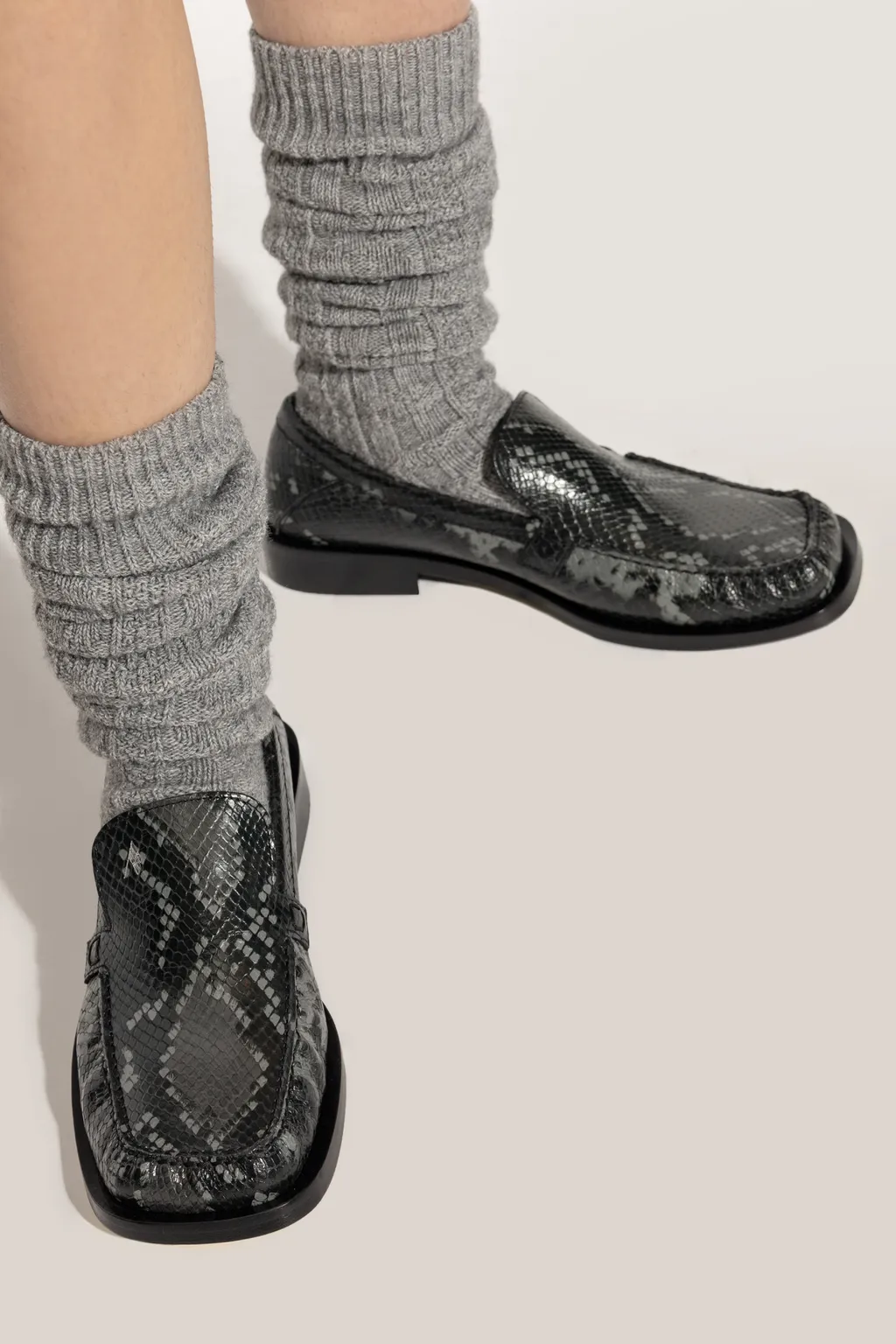 Charles Embossed Loafers