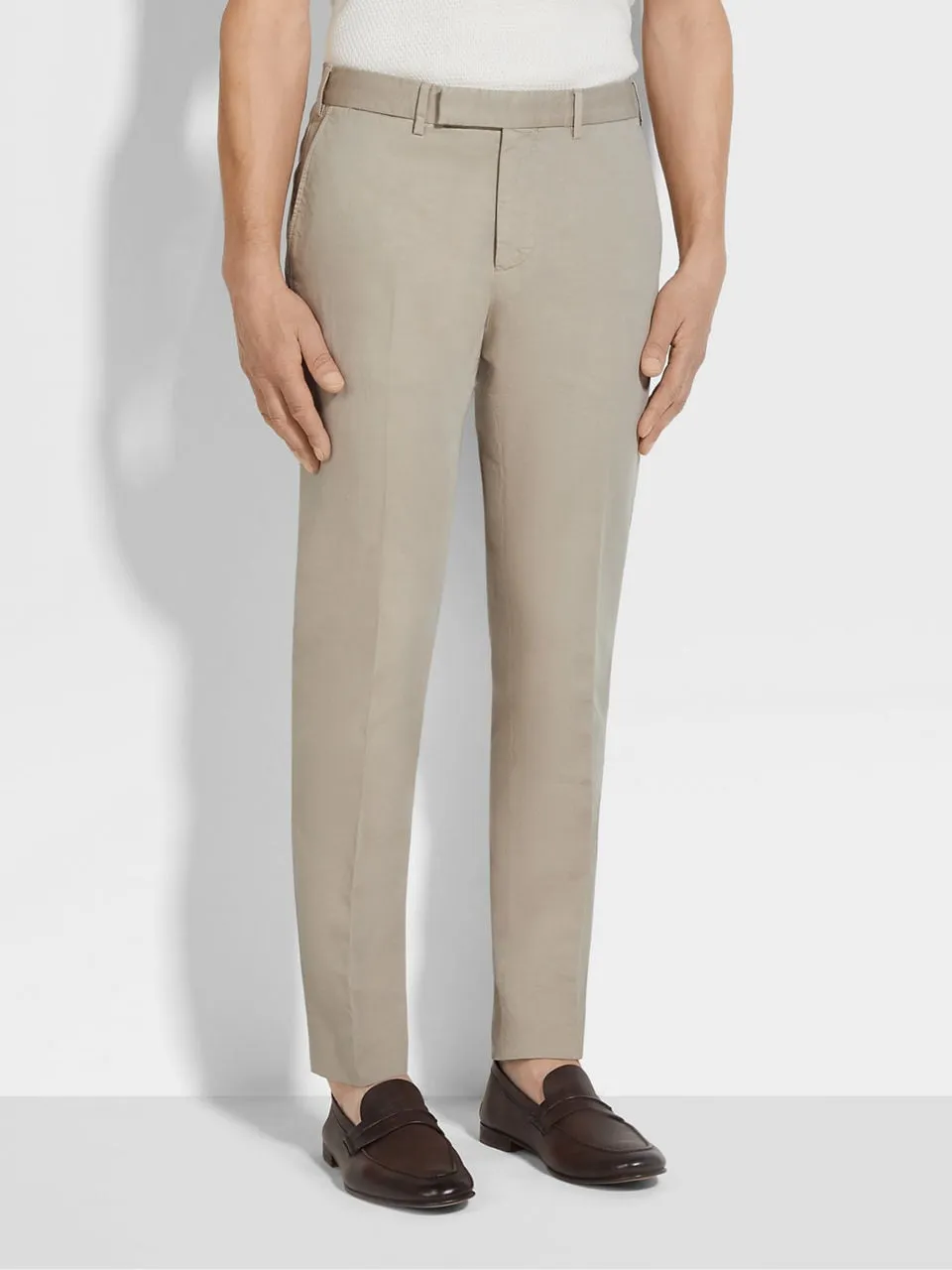 Summer Chino Cotton And Linen Pants