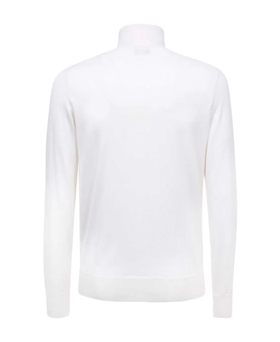 Roll-Neck Fine-Knit Jumper