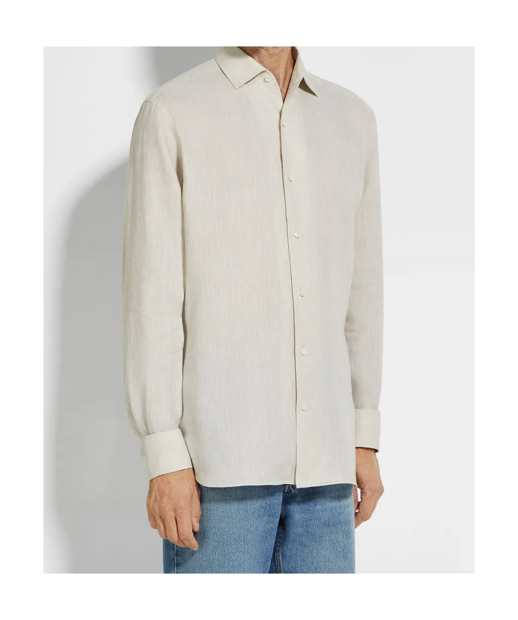 Oasi Lino Long-Sleeved Shirt