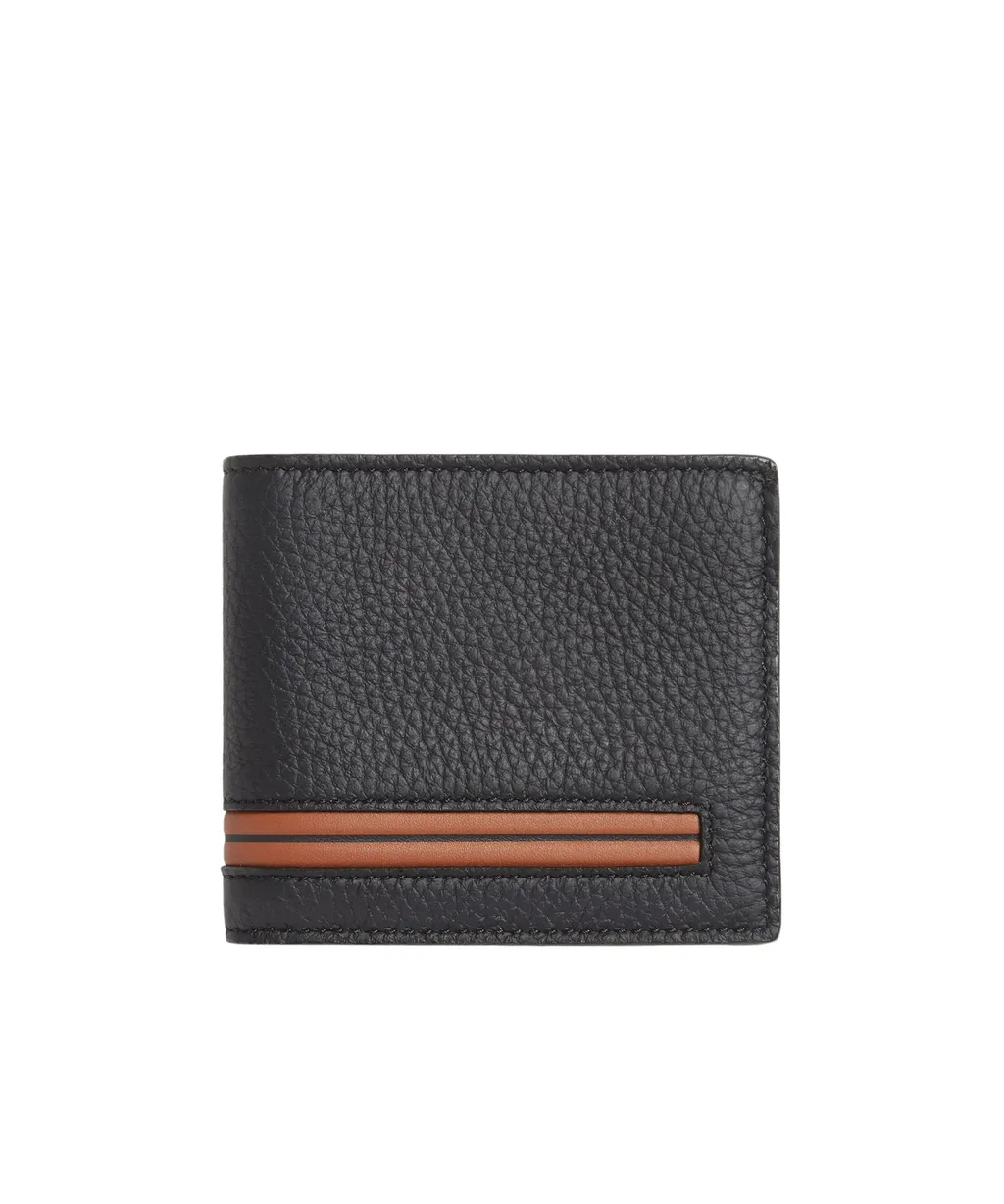 Embossed Bi-Fold Wallet