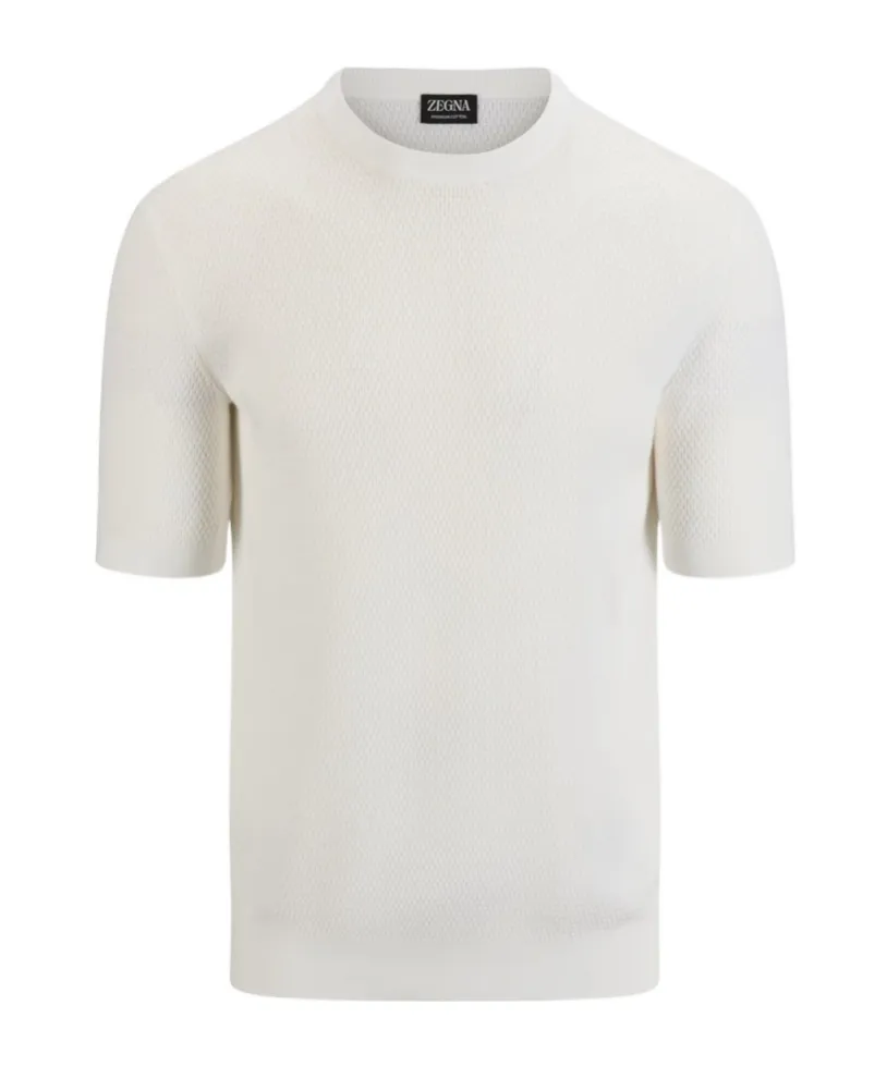 Short Sleeve Crewneck Knit