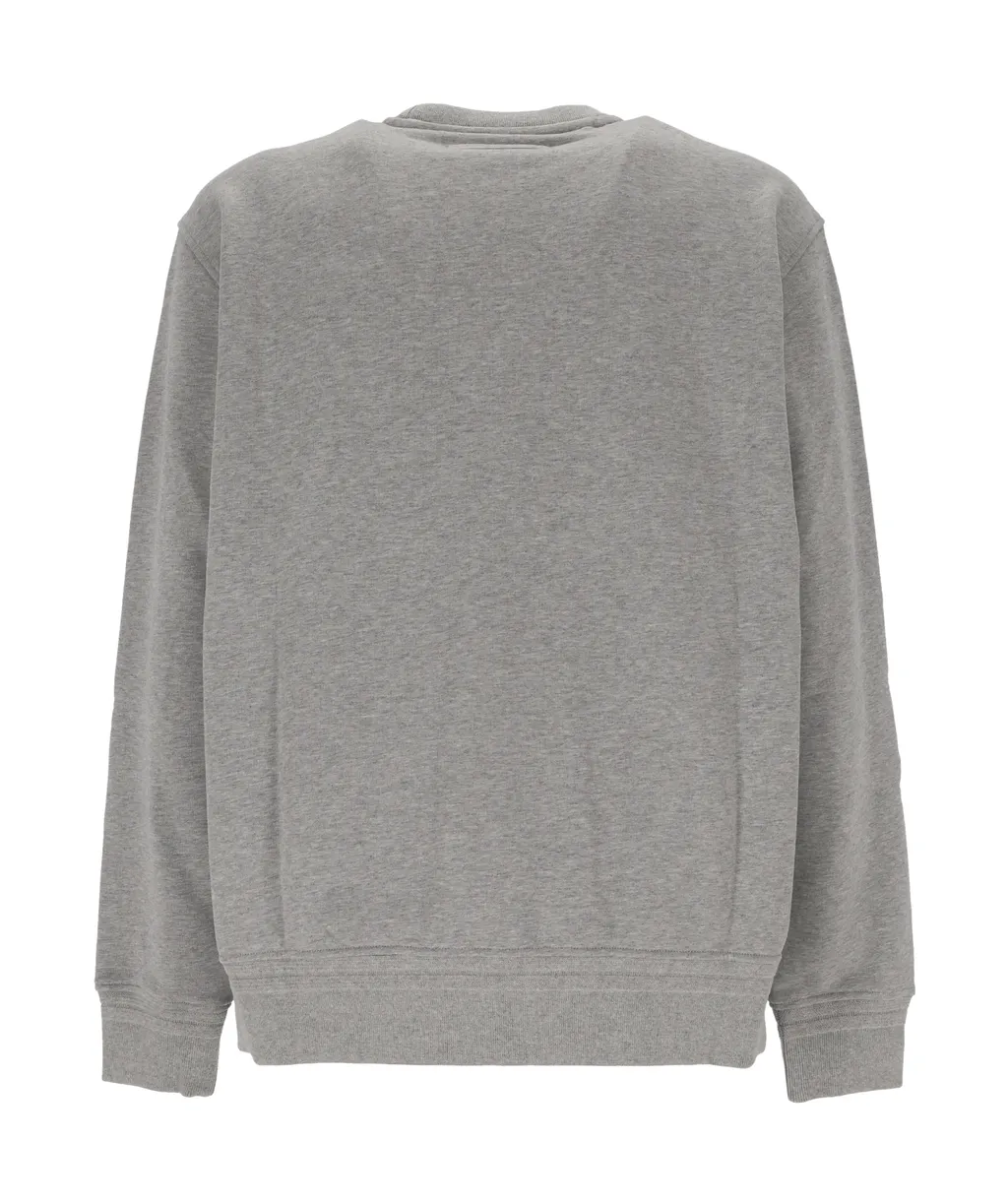 Z Zegna Logo Detailed Crewneck Sweatshirt