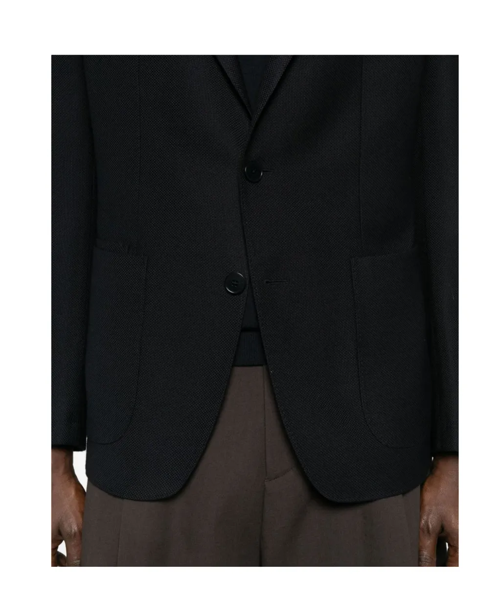 Long-Sleeved Suit Jacket