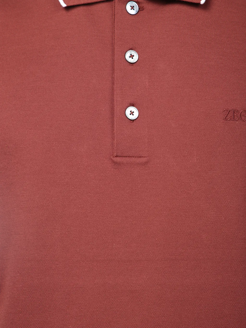 Logo Embroidered Short-Sleeved Polo Shirt