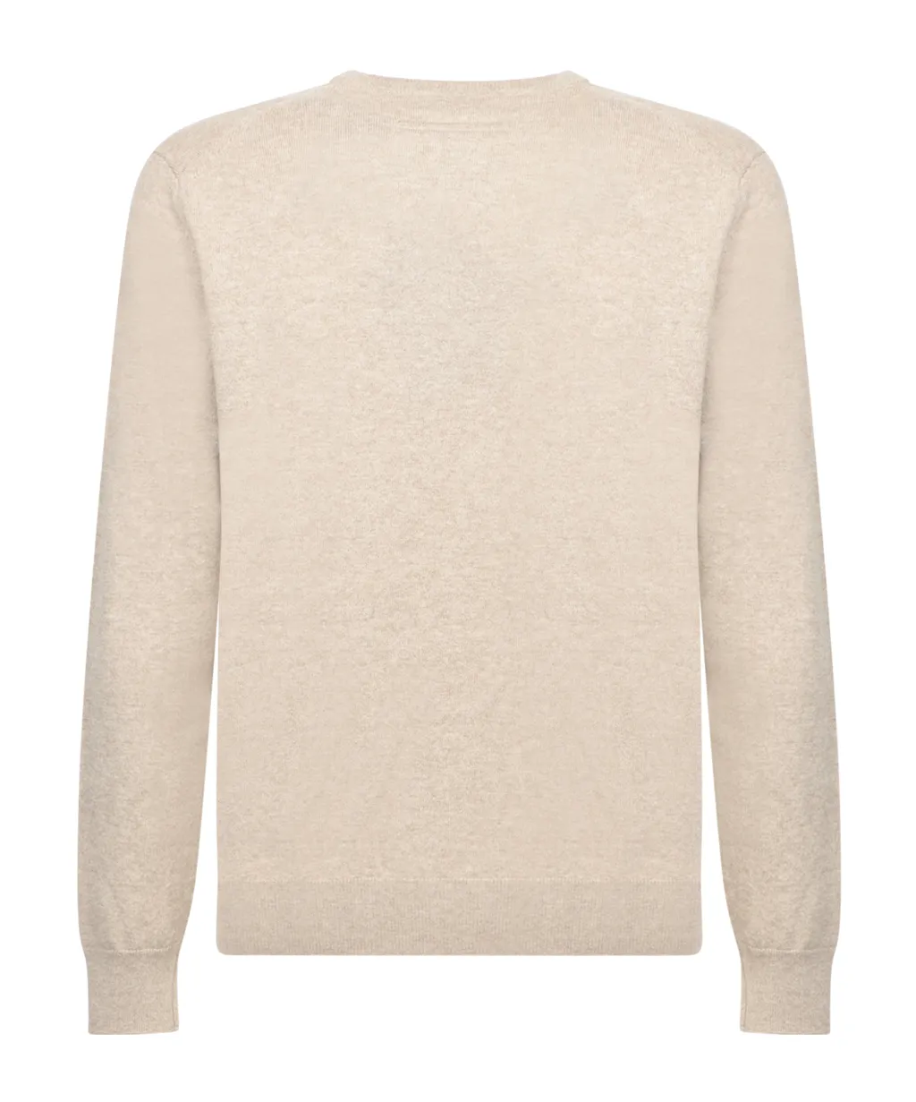 V-Neck Knitted Jumper