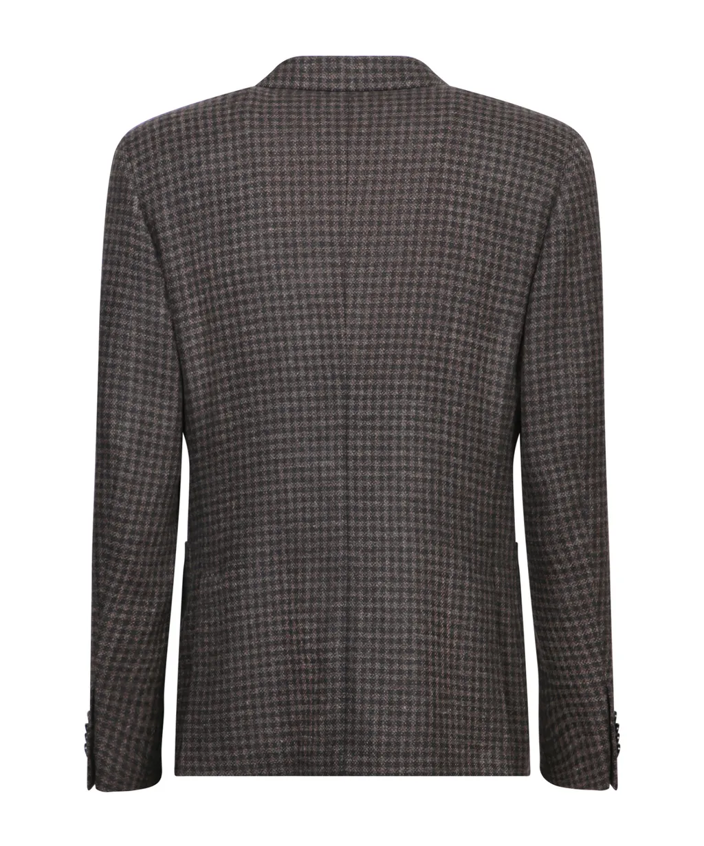 Tailored Checked Blazer