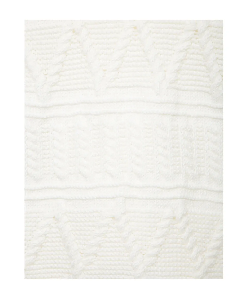 Crewneck Cable-Knit Jumper