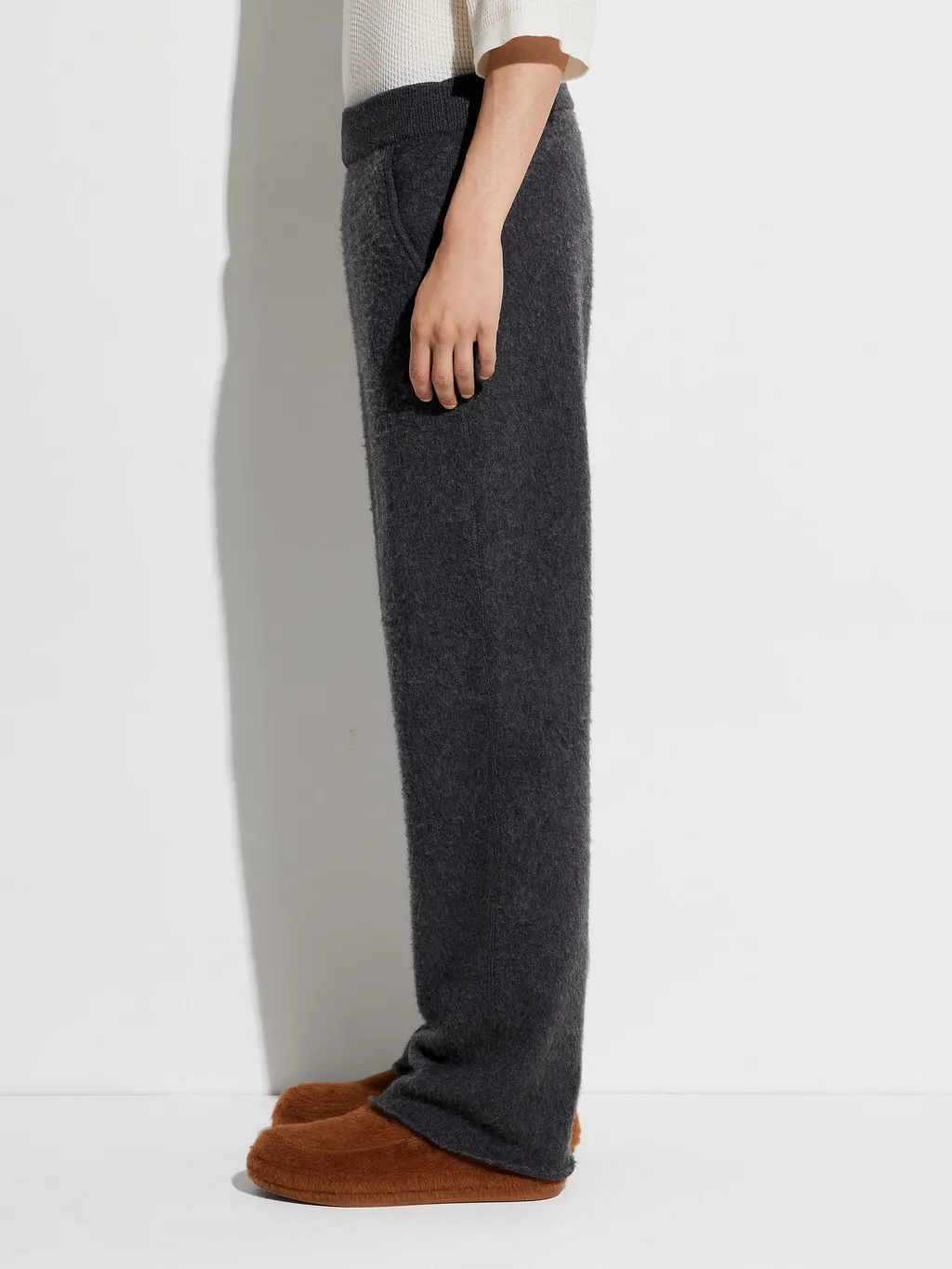 Oasi Straight-Leg Cashmere Trousers
