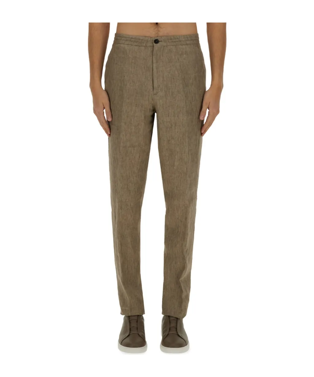 Straight-Leg Pants