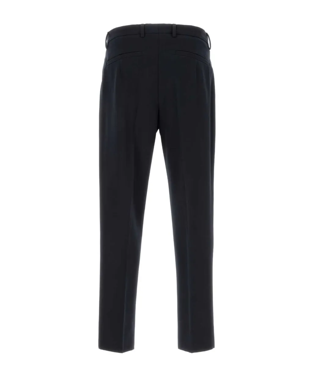 Straight-Leg Tailored Trousers