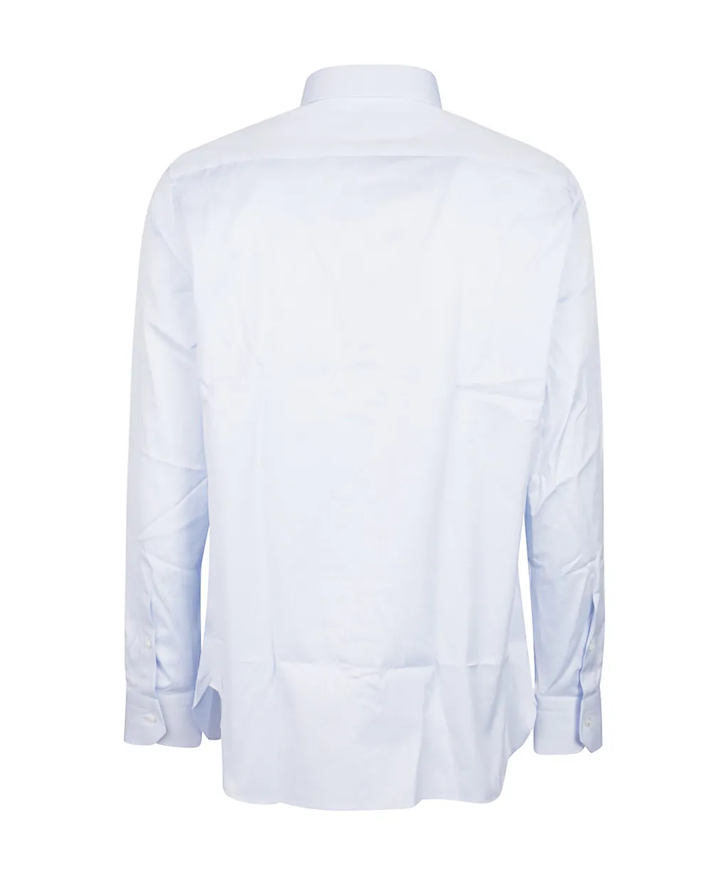 Buttoned Long-Sleeved Shirt
