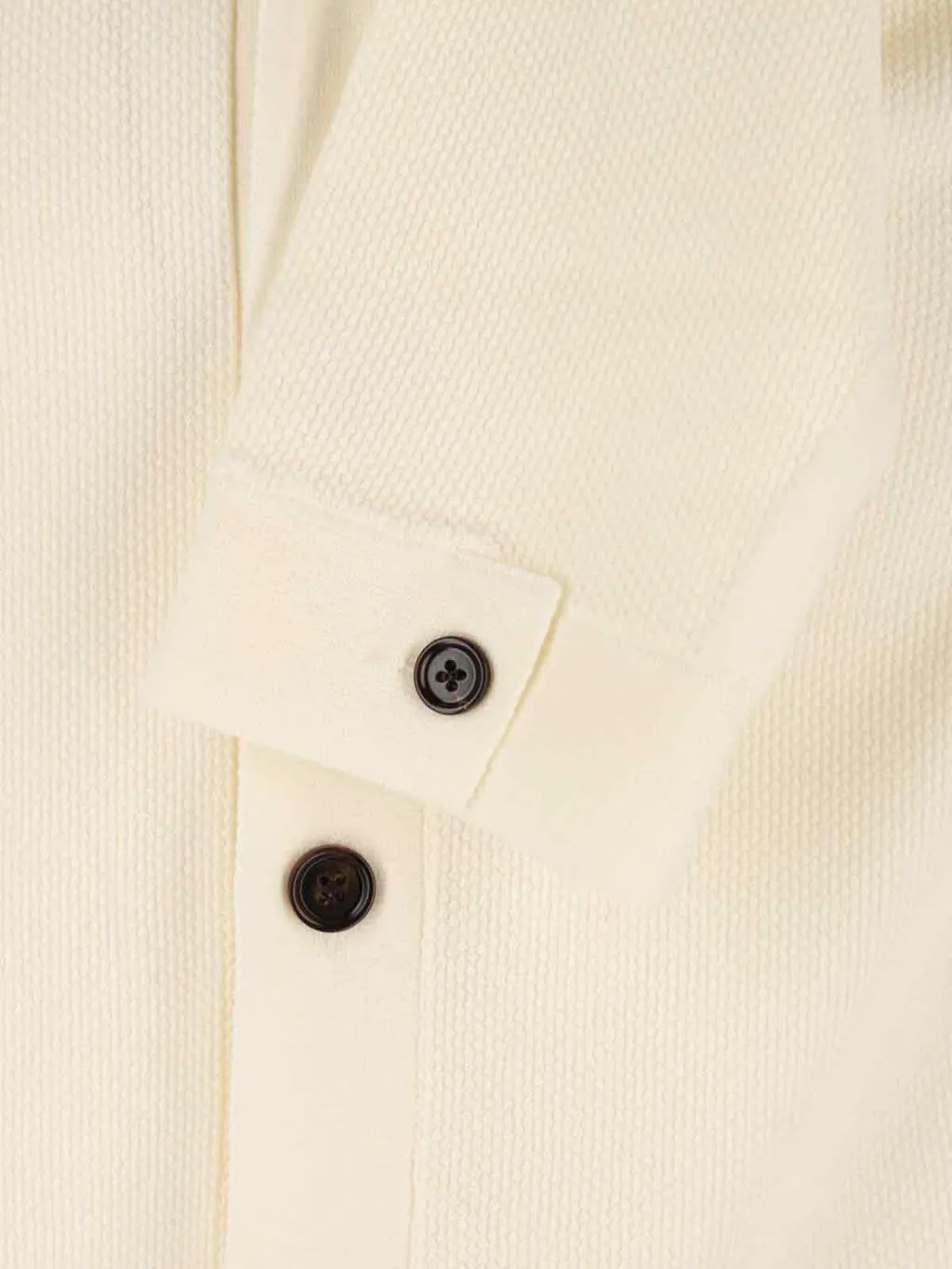 Long-Sleeved Knitted Shirt