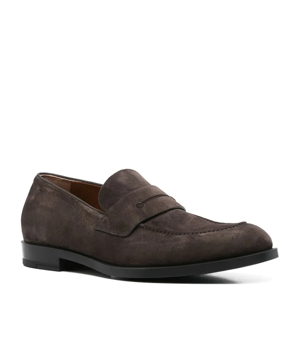 Suede Loafers