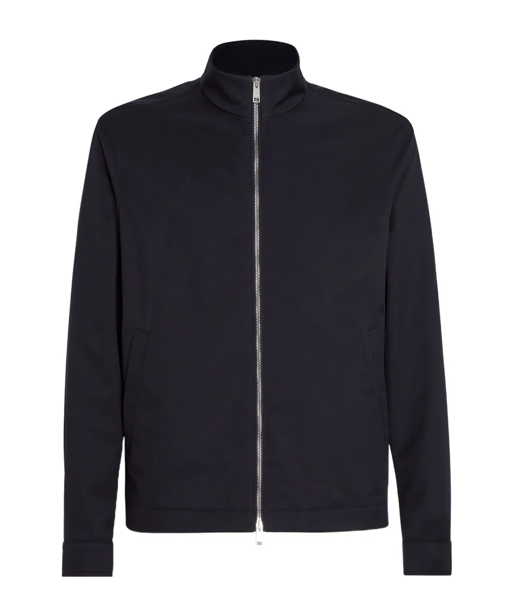 Zip-Up Bomber Jacket